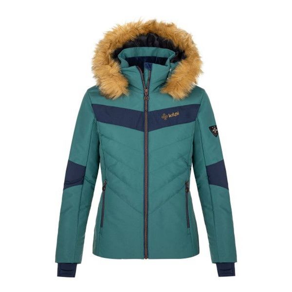 Kilpi Women's ski jacket Kilpi ALISIA-W dark green