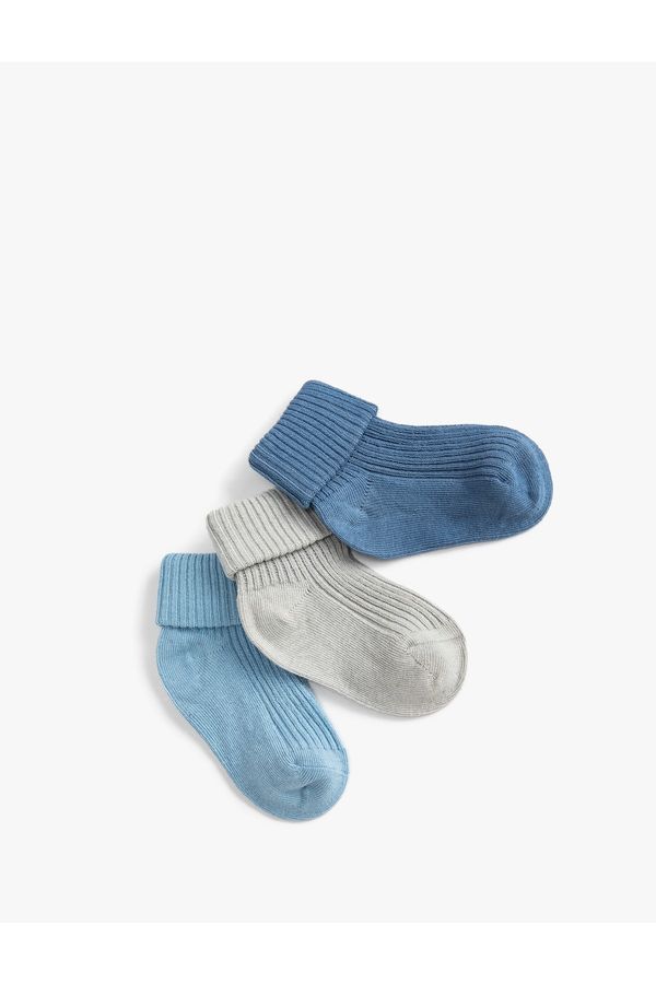 Koton Koton 6 Pack of Basic Socks Cotton Blend