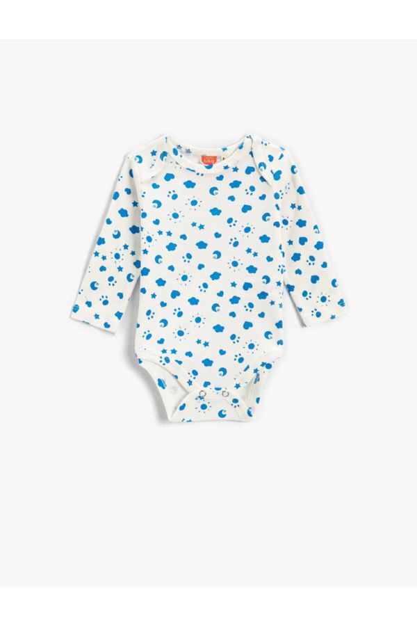Koton Koton Baby Bodysuit - Ecru - Relaxed fit