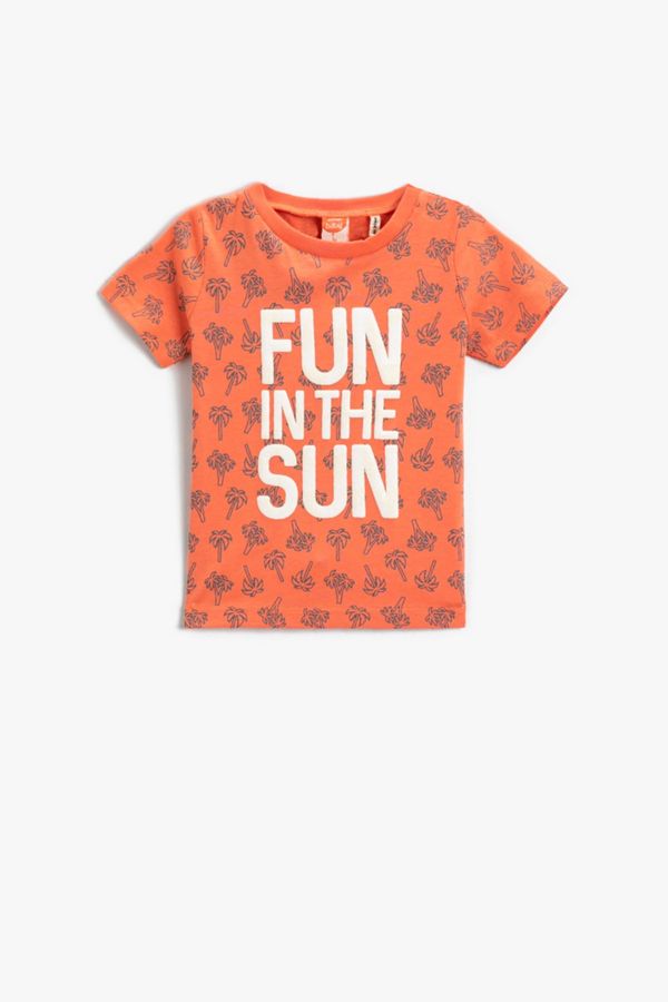 Koton Koton Baby Boy Coral T-Shirt