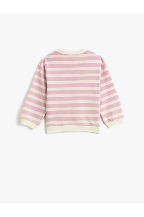 Koton Koton Baby Girl Sweatshirt Lilac 3smg10090ak