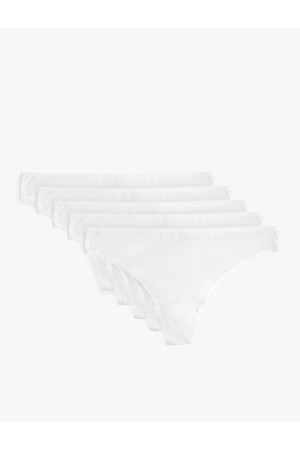 Koton Koton Basic Brazilian Panties Cotton 5-Pack