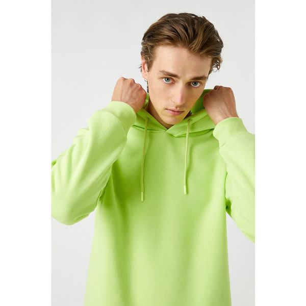 Koton Koton Basic Hooded Sweatshirt