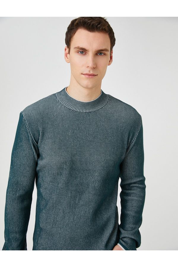 Koton Koton Basic Knitwear Sweater Half Turtleneck Slim Fit