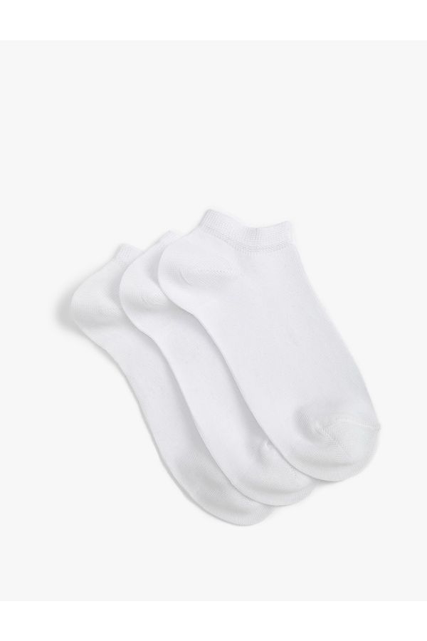 Koton Koton Basic Set of 3 Booties Socks