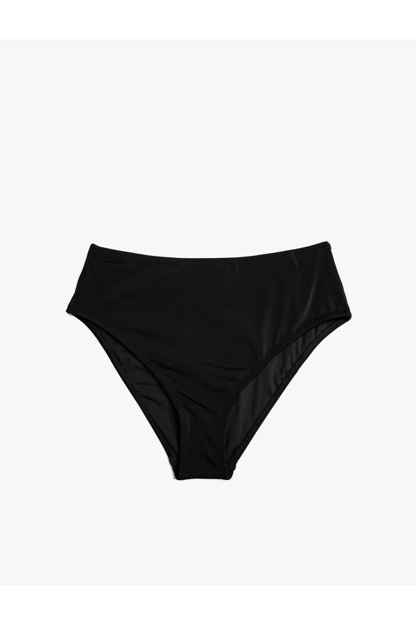 Koton Koton Bikini Bottom - Black - High Waist