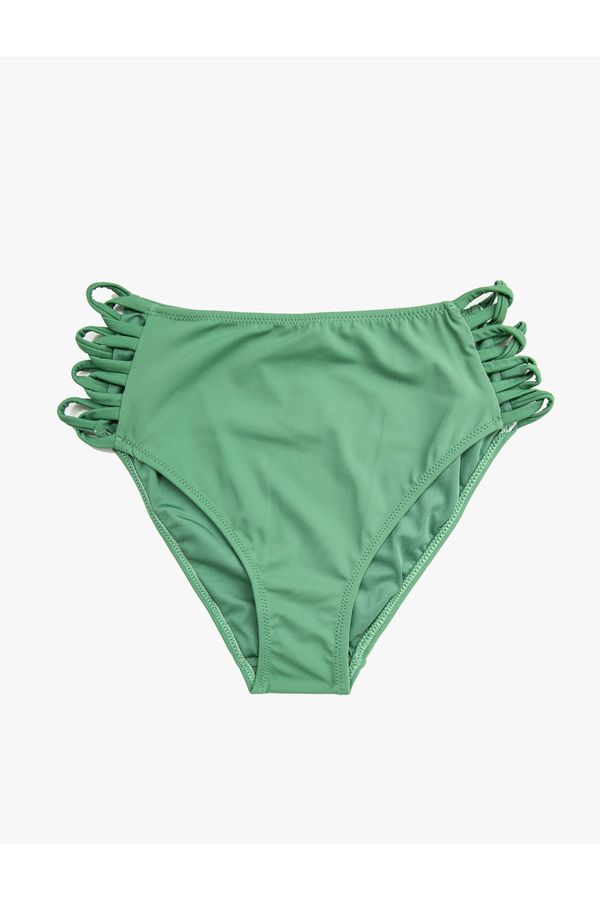 Koton Koton Bikini Bottom - Green - High Waist