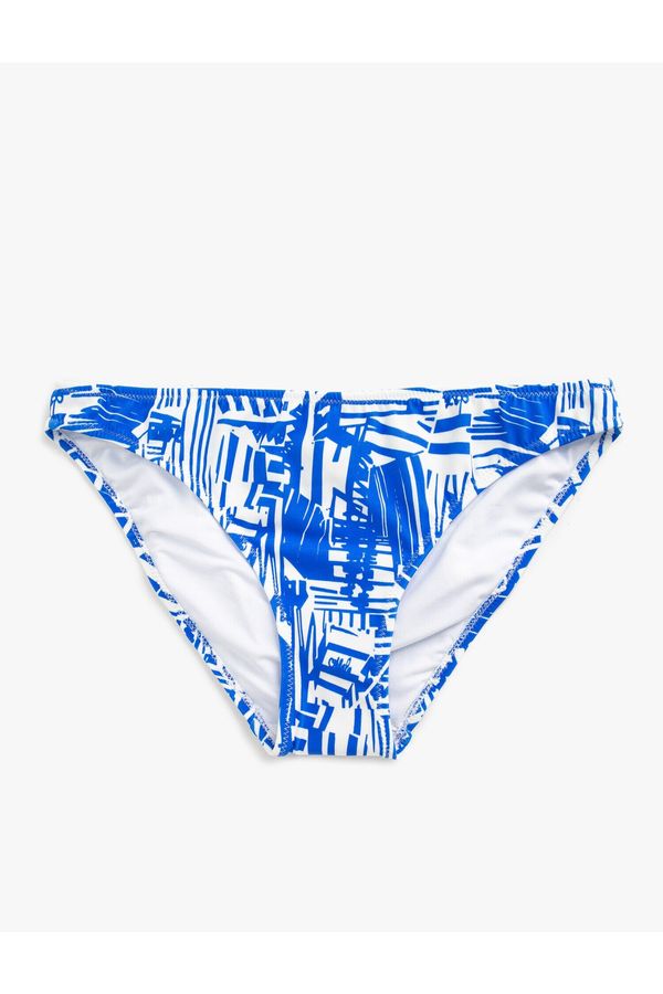 Koton Koton Bikini Bottom - Navy blue - Geometric pattern