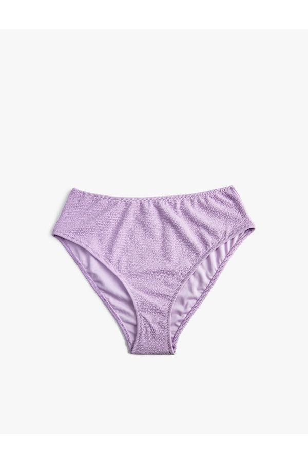 Koton Koton Bikini Bottom - Purple - High Waist