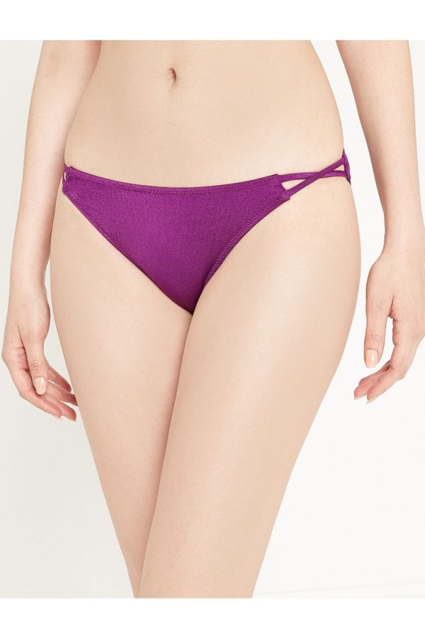 Koton Koton Bikini Bottom - Purple - Plain