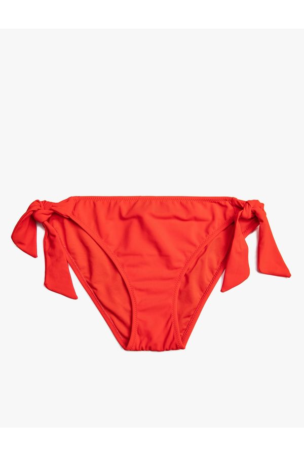 Koton Koton Bikini Bottom - Red - Normal Waist