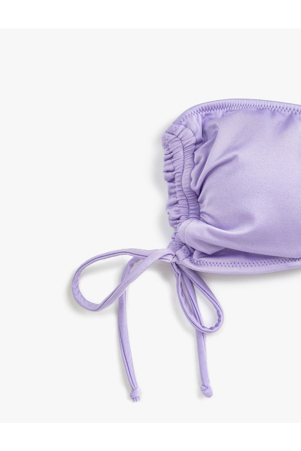 Koton Koton Bikini Top - Purple - Plain