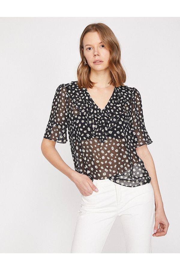 Koton Koton Blouse - Black - Regular fit