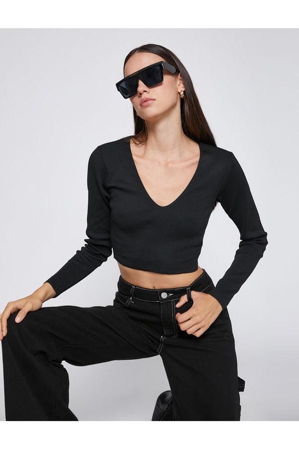 Koton Koton Blouse - Black - Slim fit