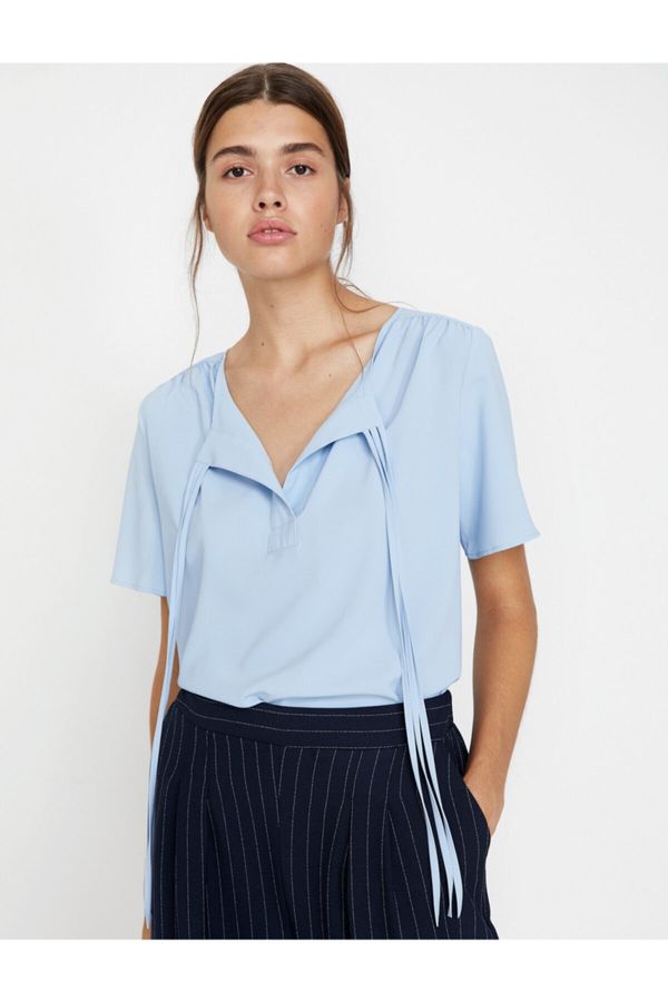 Koton Koton Blouse - Blue - Regular