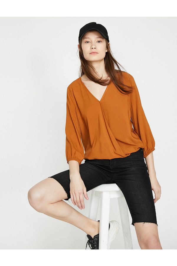 Koton Koton Blouse - Brown - Regular fit