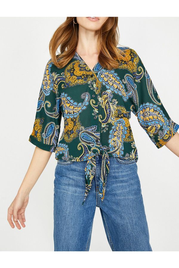 Koton Koton Blouse - Green - Relaxed fit