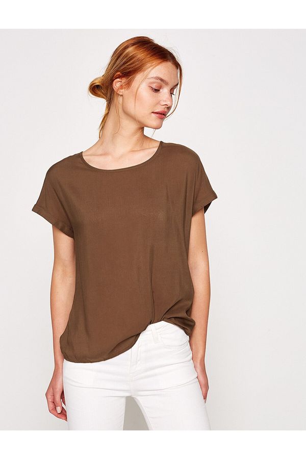 Koton Koton Blouse - Khaki - Regular fit