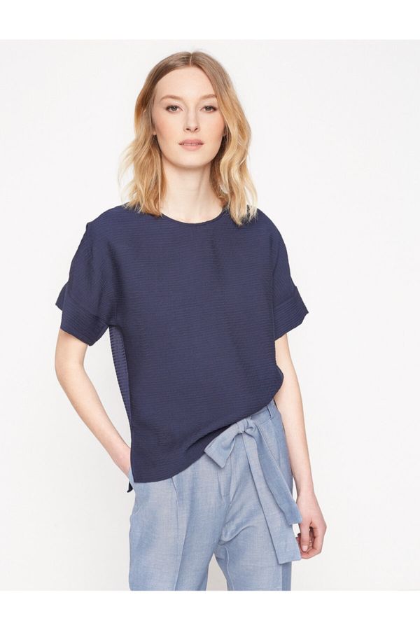 Koton Koton Blouse - Navy blue - Regular fit