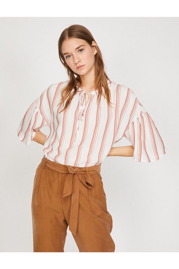 Koton Koton Blouse - Orange - Regular fit