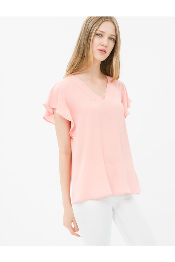 Koton Koton Blouse - Orange - Regular fit