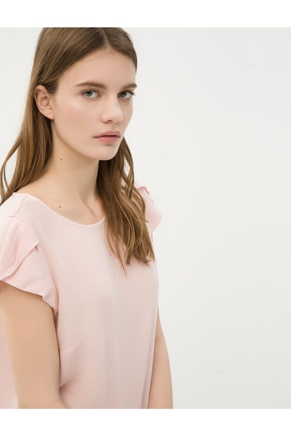 Koton Koton Blouse - Pink - Boat neck