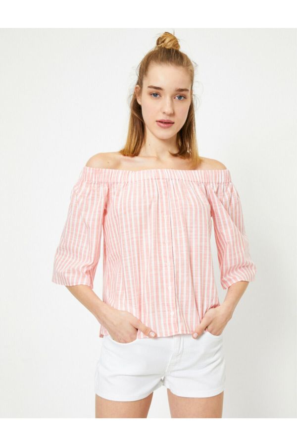 Koton Koton Blouse - Pink - Regular fit