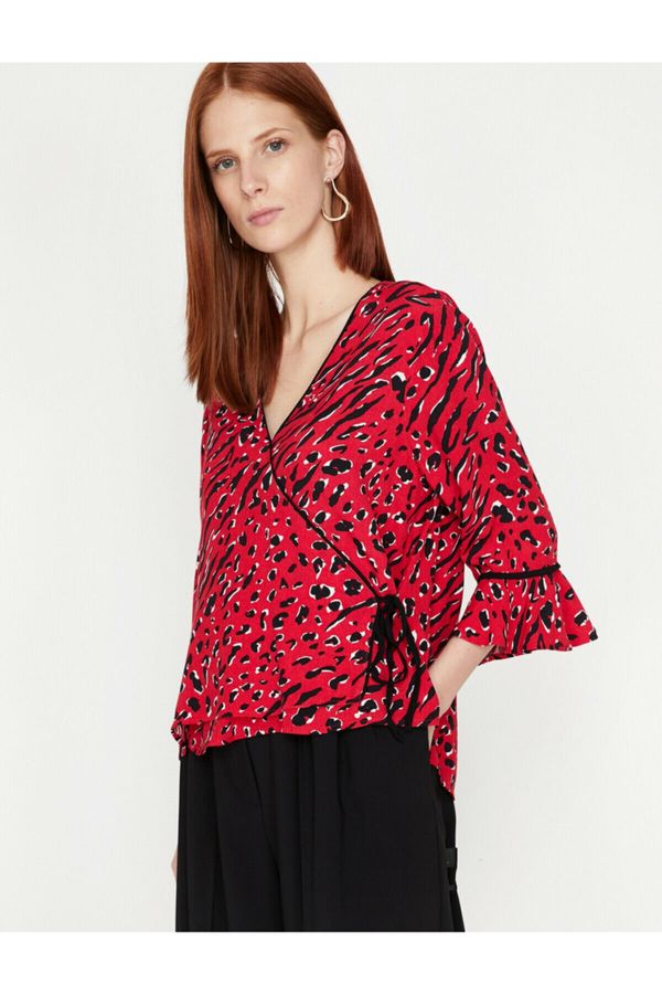 Koton Koton Blouse - Red - Regular