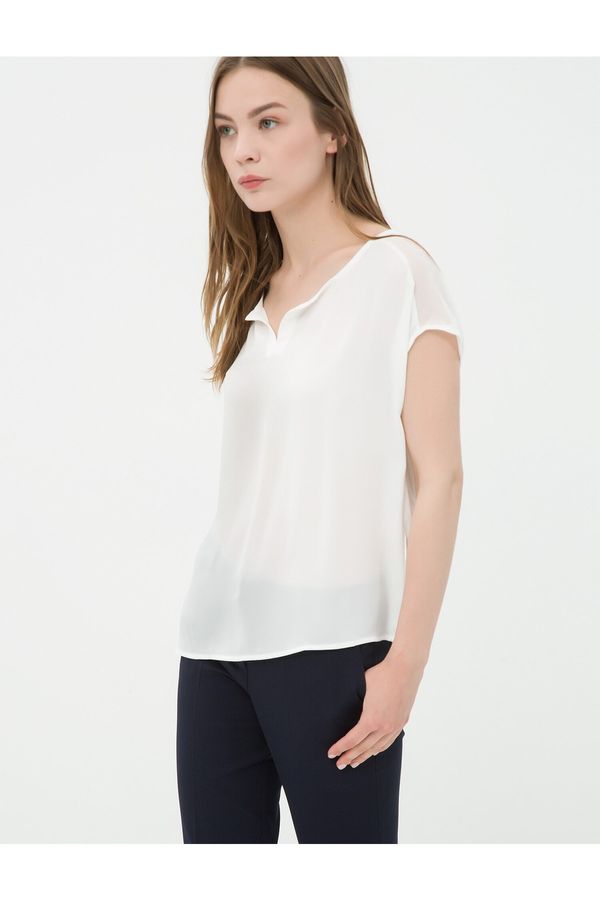 Koton Koton Blouse - White - Regular fit