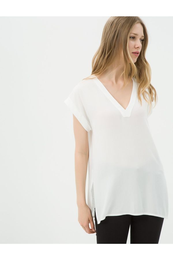 Koton Koton Blouse - White - Regular fit