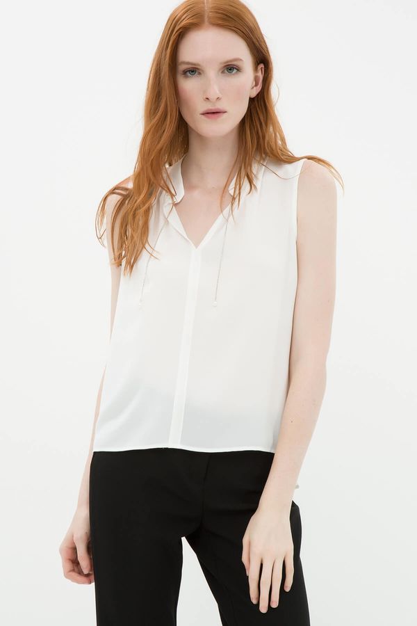 Koton Koton Blouse - White - Regular fit