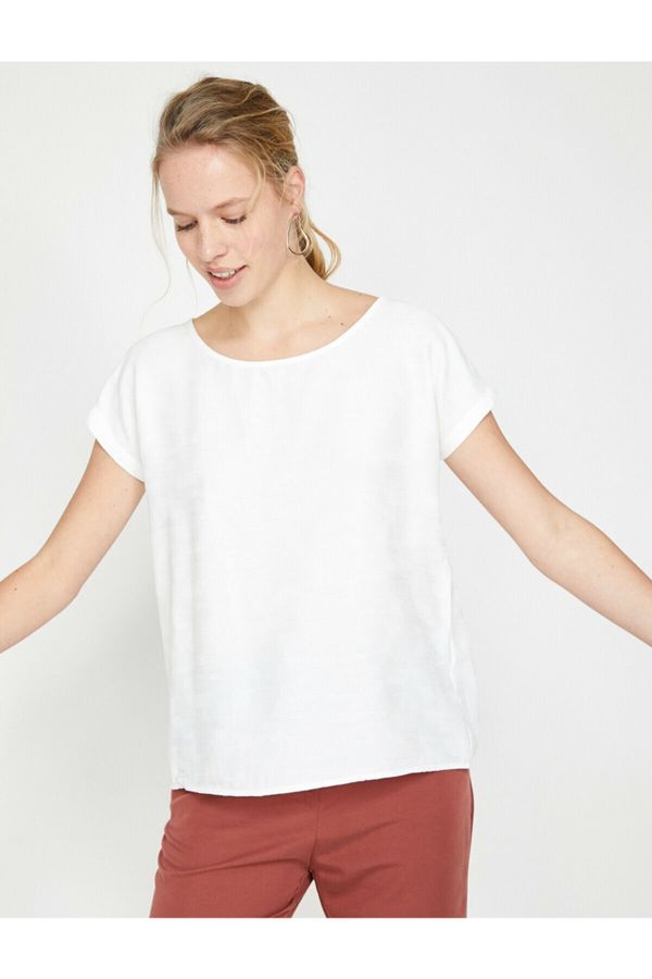 Koton Koton Blouse - White - Regular fit