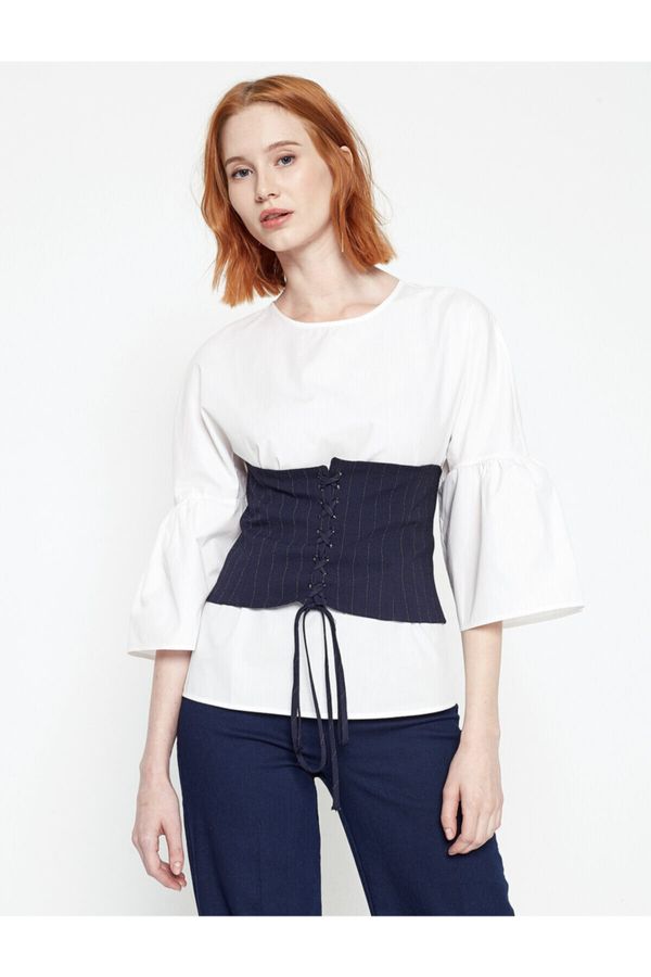 Koton Koton Blouse - White - Regular fit