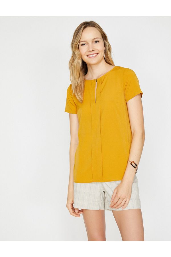 Koton Koton Blouse - Yellow - Regular fit