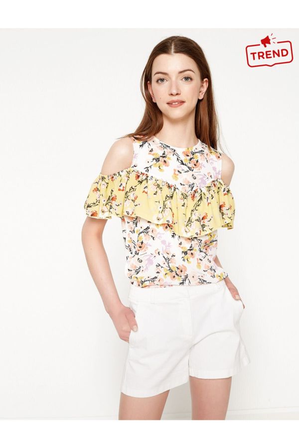 Koton Koton Blouse - Yellow - Regular fit