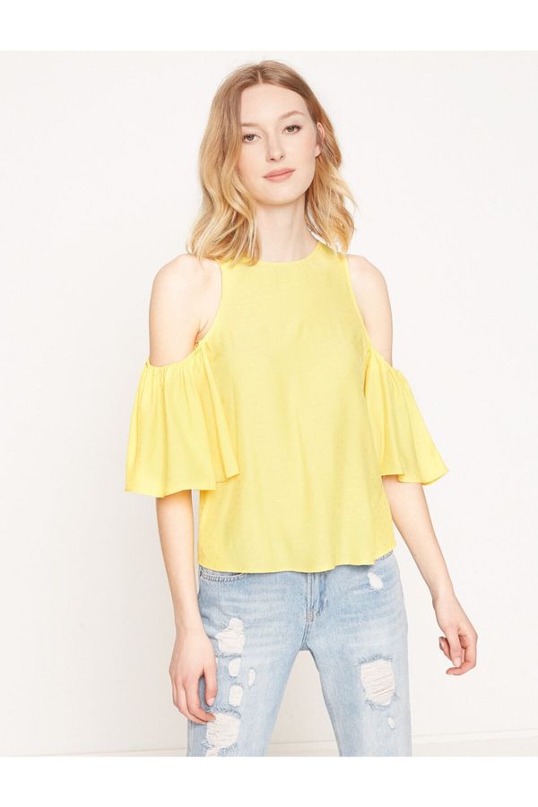 Koton Koton Blouse - Yellow - Regular fit