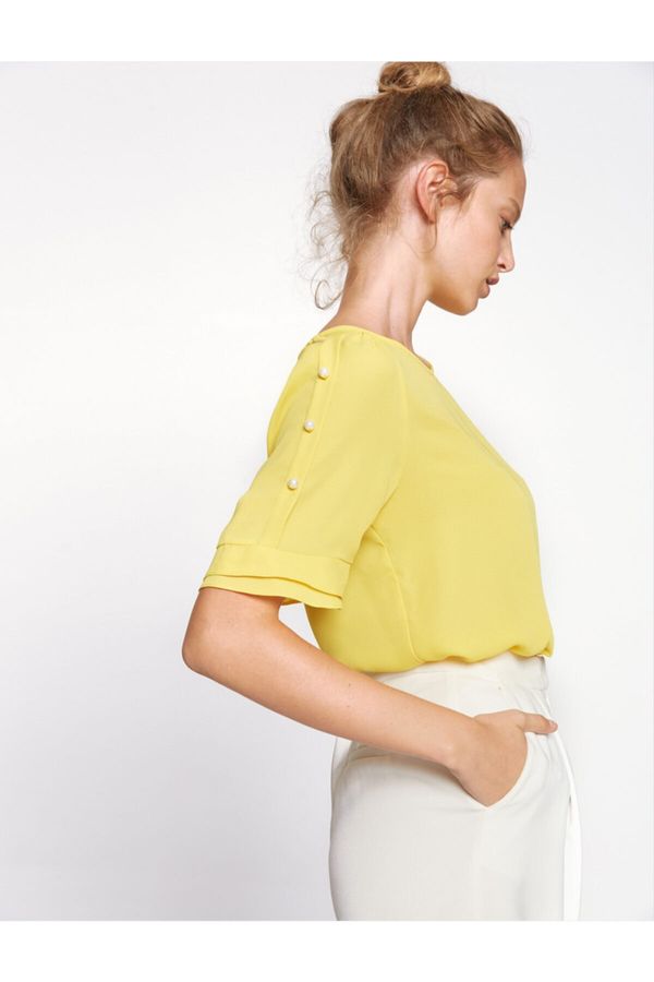 Koton Koton Blouse - Yellow - Regular fit