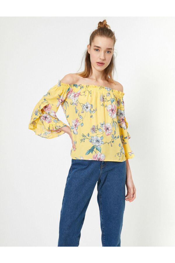 Koton Koton Blouse - Yellow - Regular fit