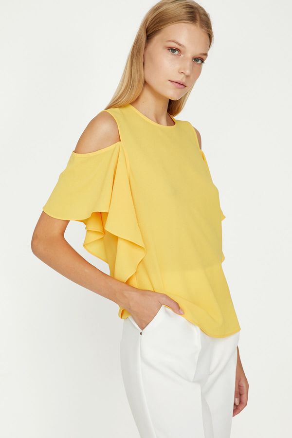 Koton Koton Blouse - Yellow - Regular fit