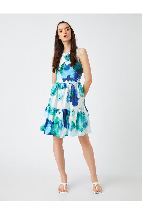 Koton Koton Both Dress - Green - Ruffle