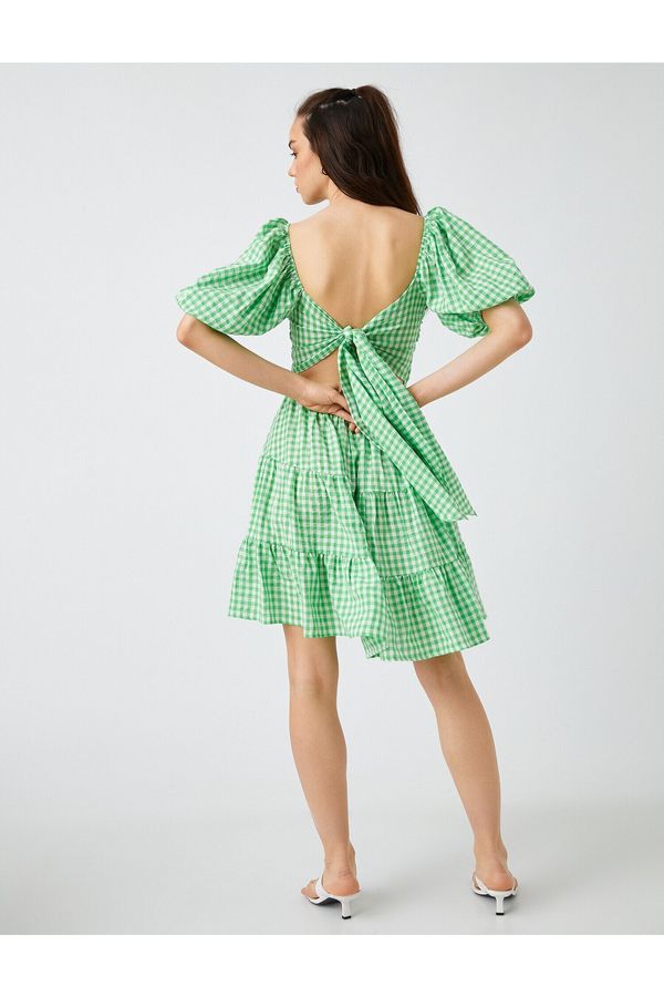 Koton Koton Both Dress - Green - Ruffle