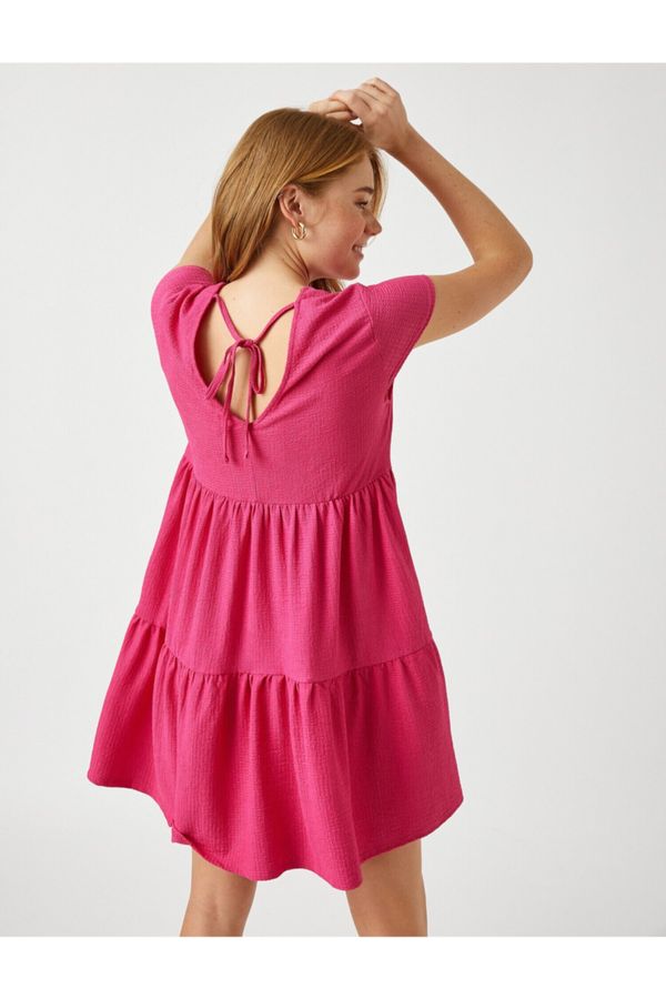 Koton Koton Both Dress - Pink - Ruffle