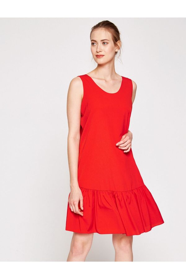 Koton Koton Both Dress - Red - Ruffle