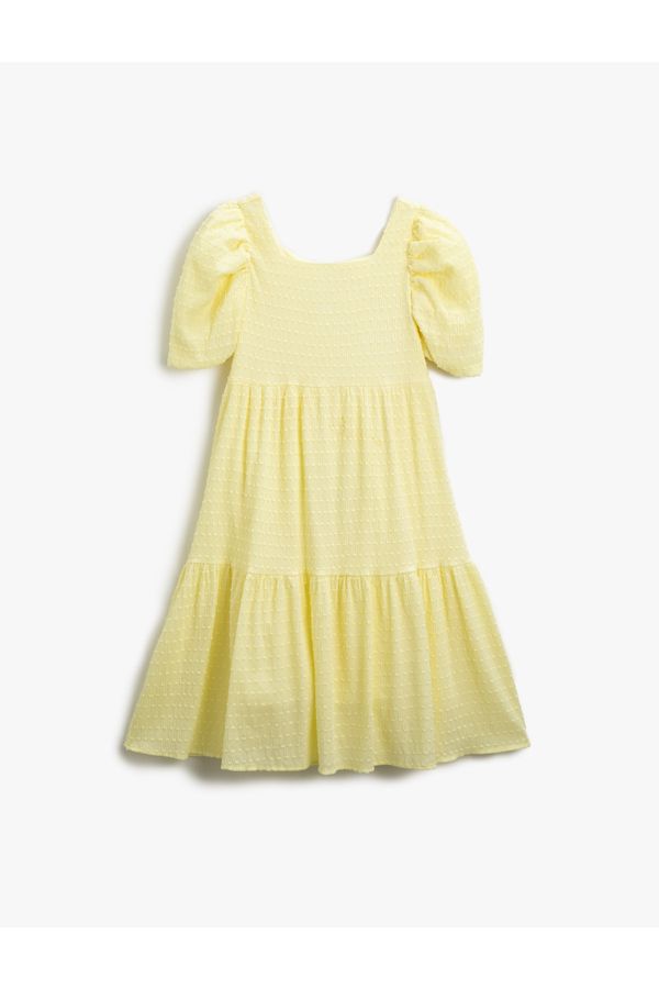 Koton Koton Both Dress - Yellow - Ruffle