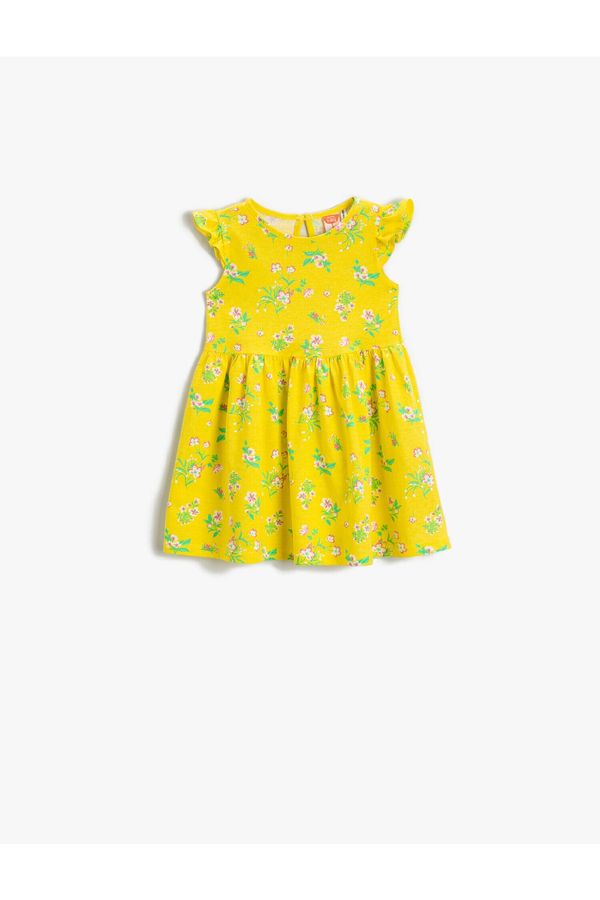 Koton Koton Both Dress - Yellow - Ruffle