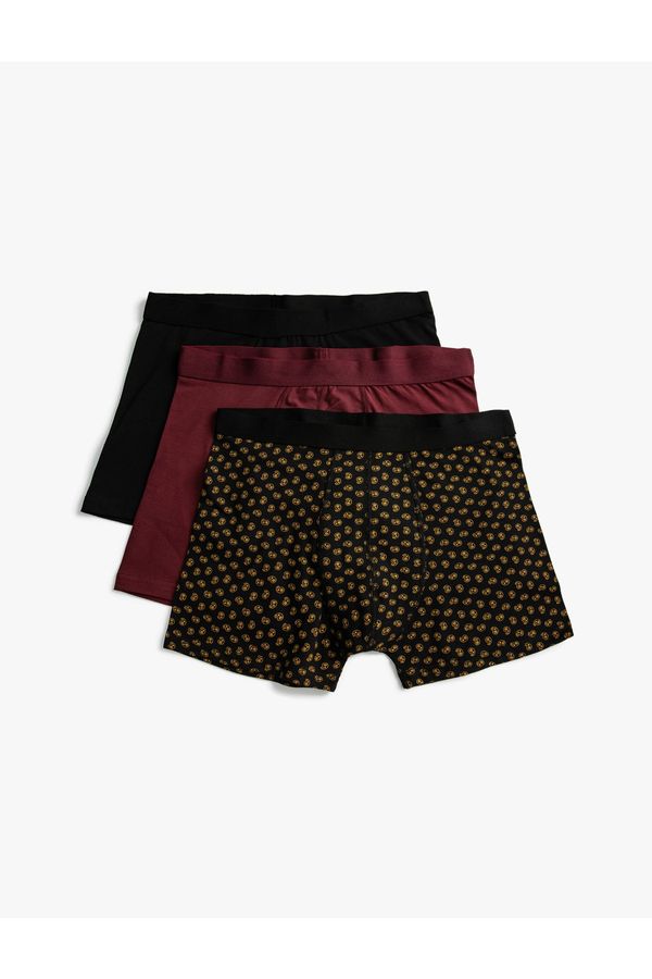 Koton Koton Boxer Shorts - Black - 3 pack