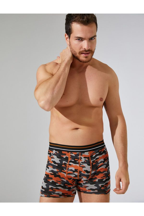 Koton Koton Boxer Shorts - Orange - Pack 3