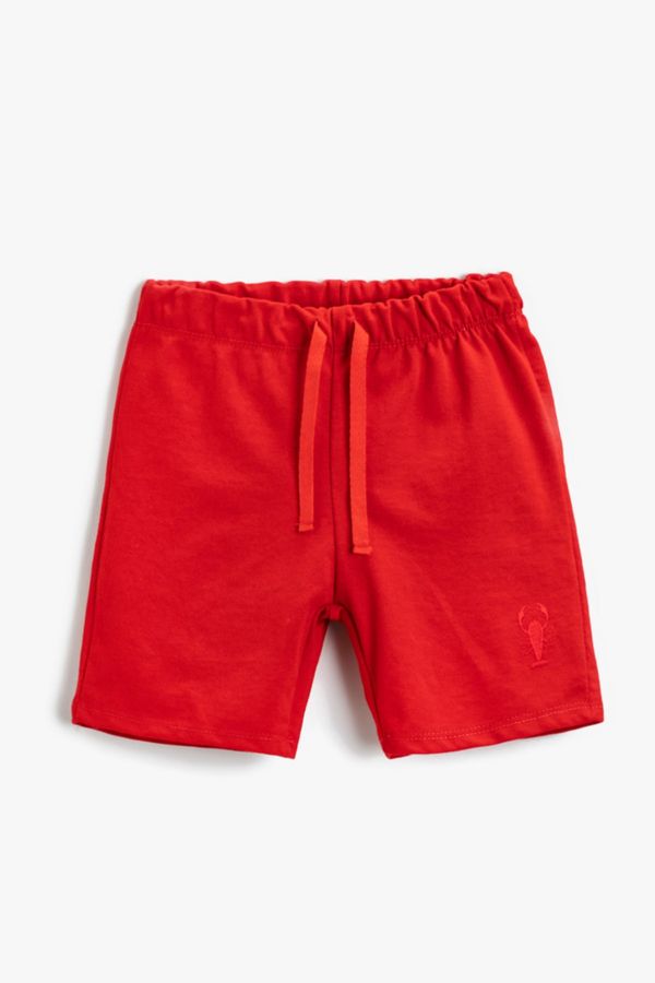 Koton Koton Boy Red Shorts & Bermuda