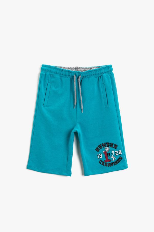 Koton Koton Boys Open Indigo Shorts & Bermudy