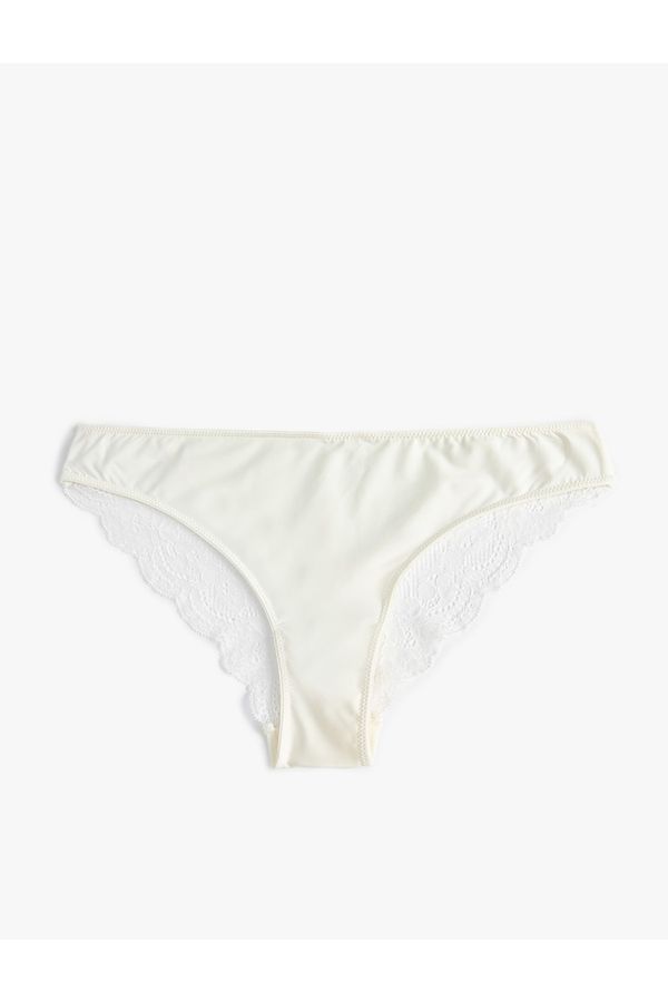 Koton Koton Brazilian Panties Lace Detail